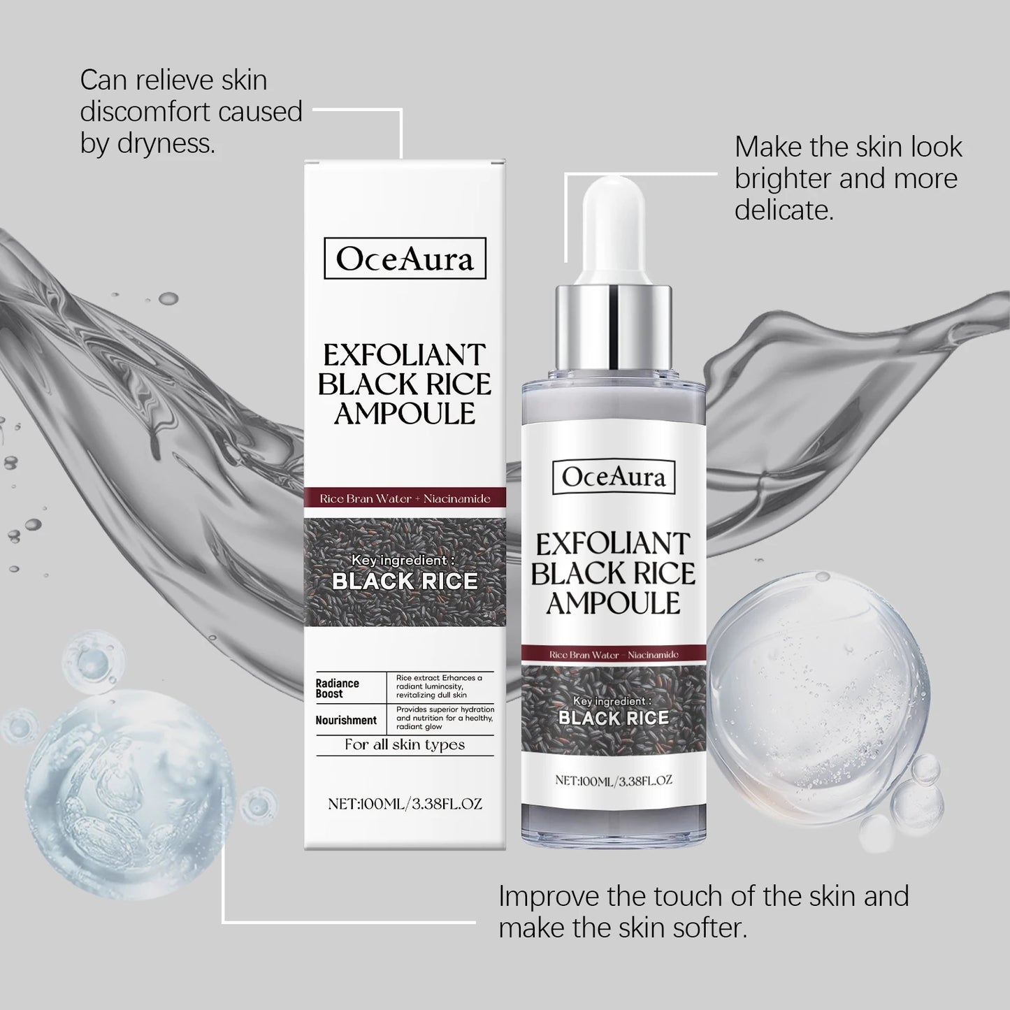 Veluxe Rice Ritual Exfoliating Glow Serum